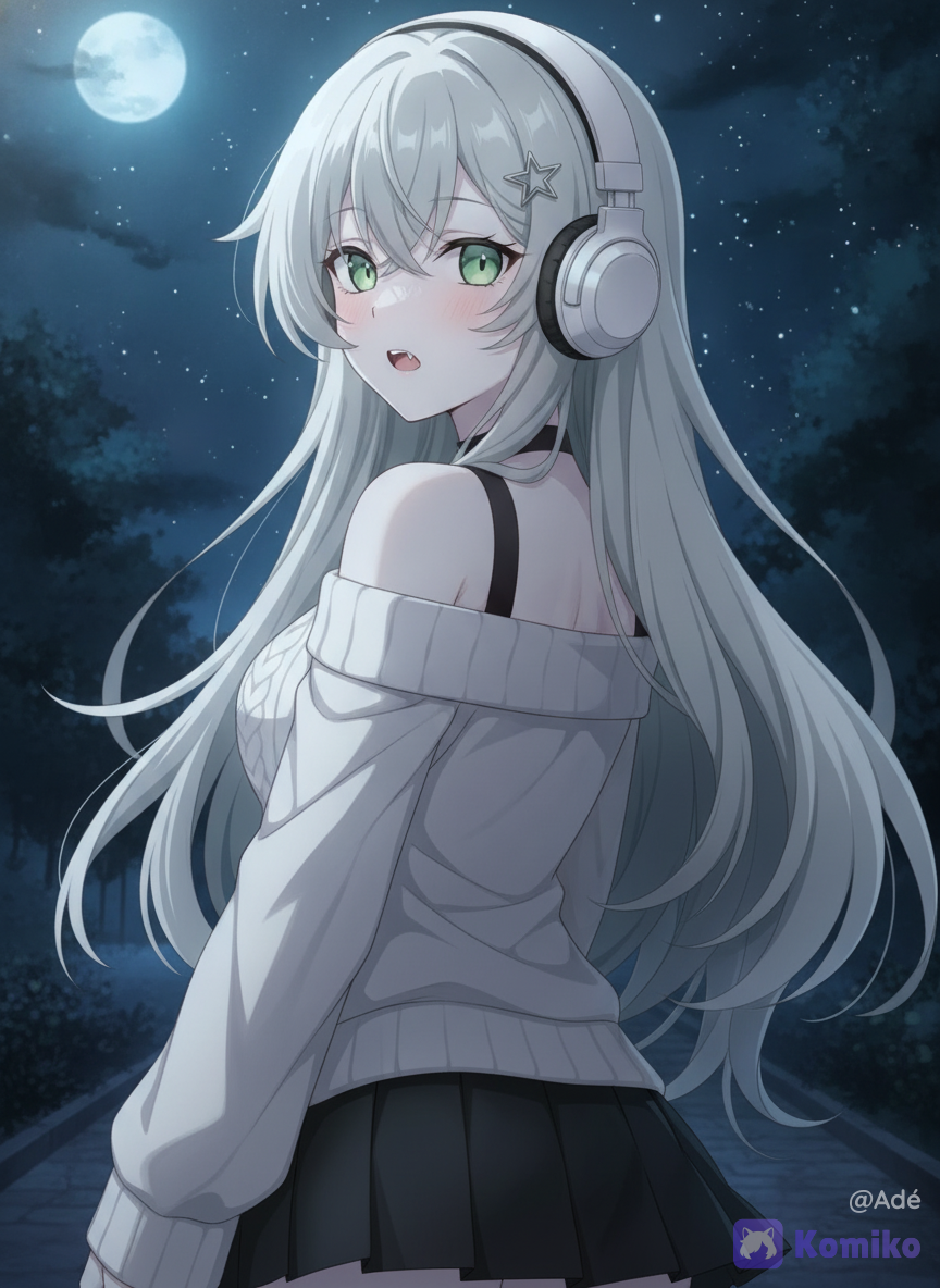 Nuit douce sous la lune 🌙🎧