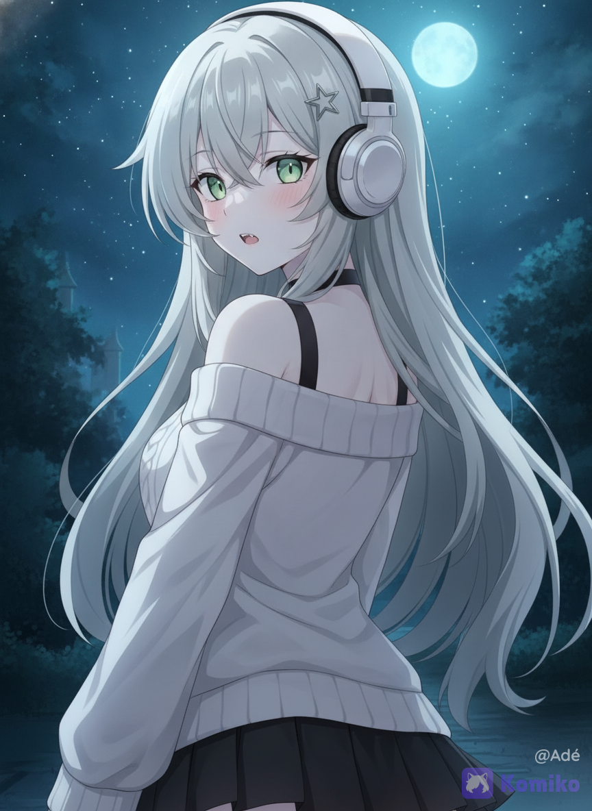 Nuit douce sous la lune 🌙🎧