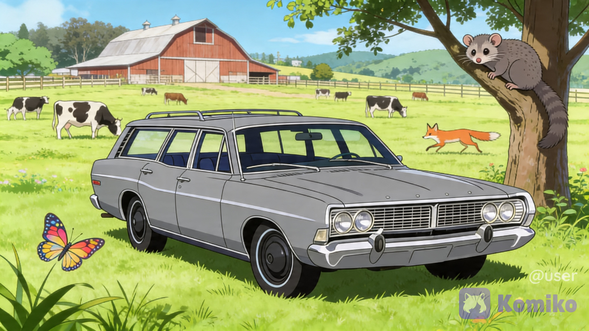 1968 Ford Country Sedan Wagon 