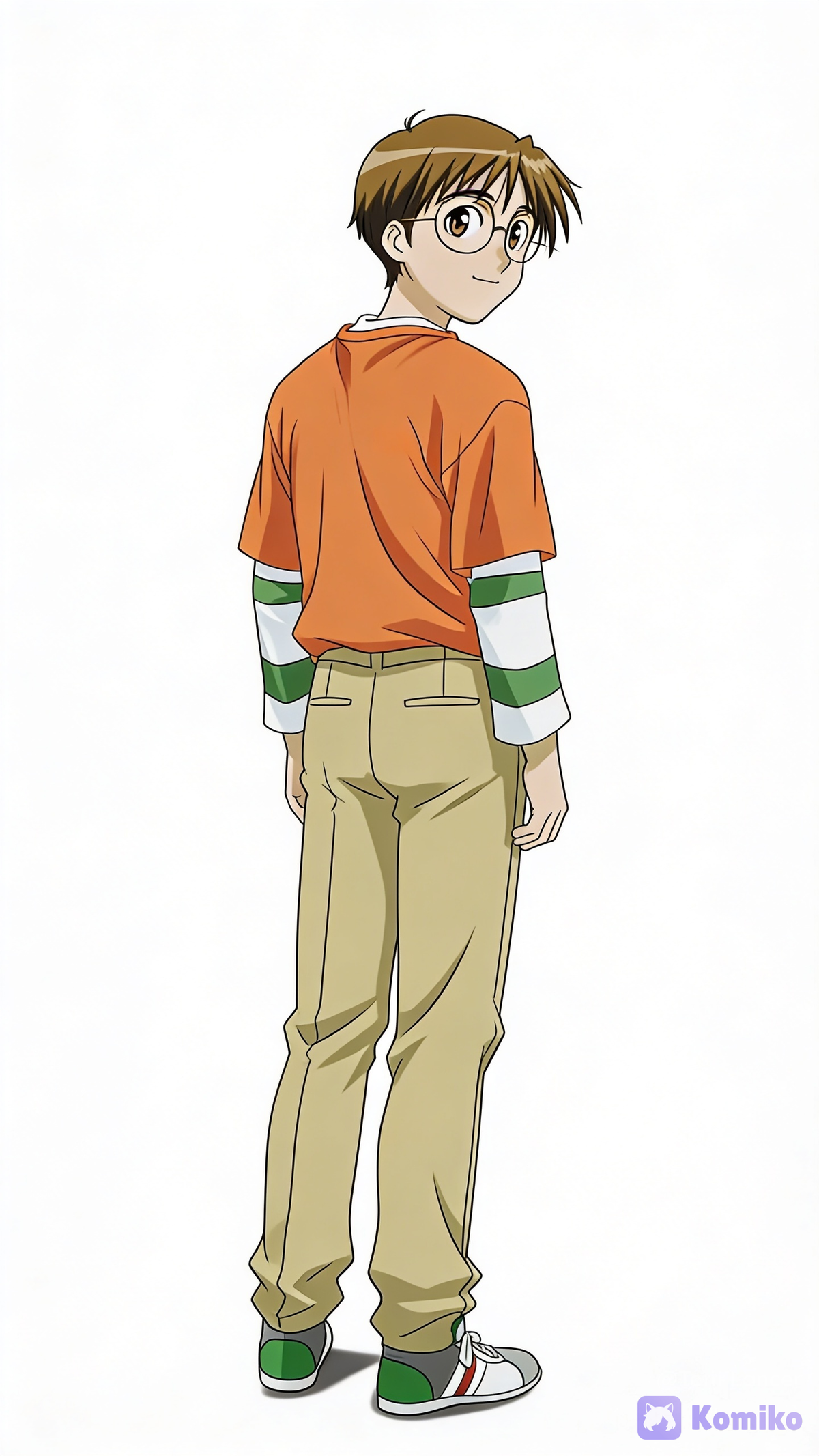 Tom Lancer (from behind)