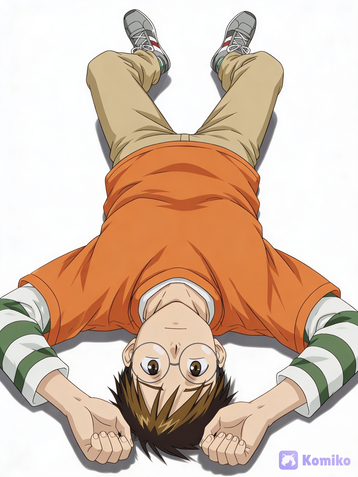 Tom Laying down