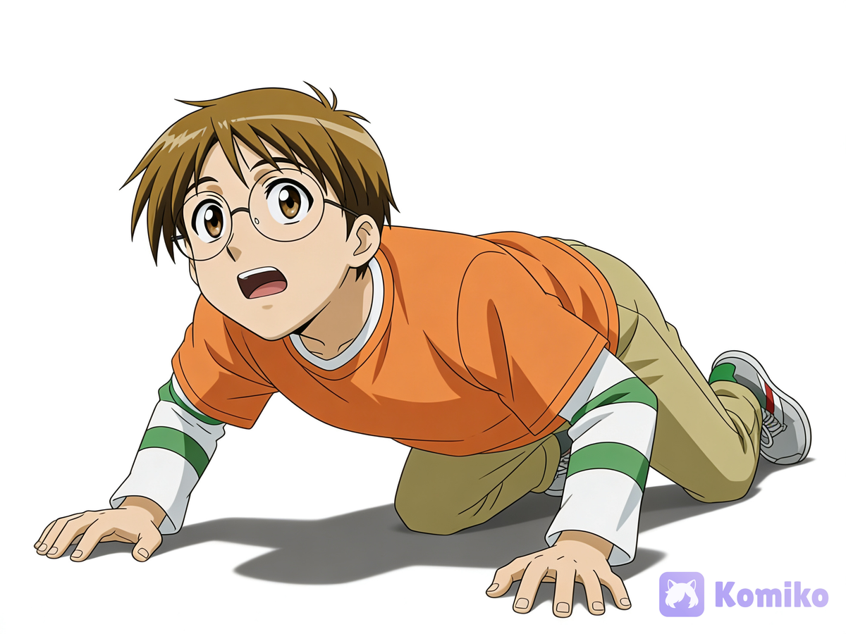 Tom Crawling position