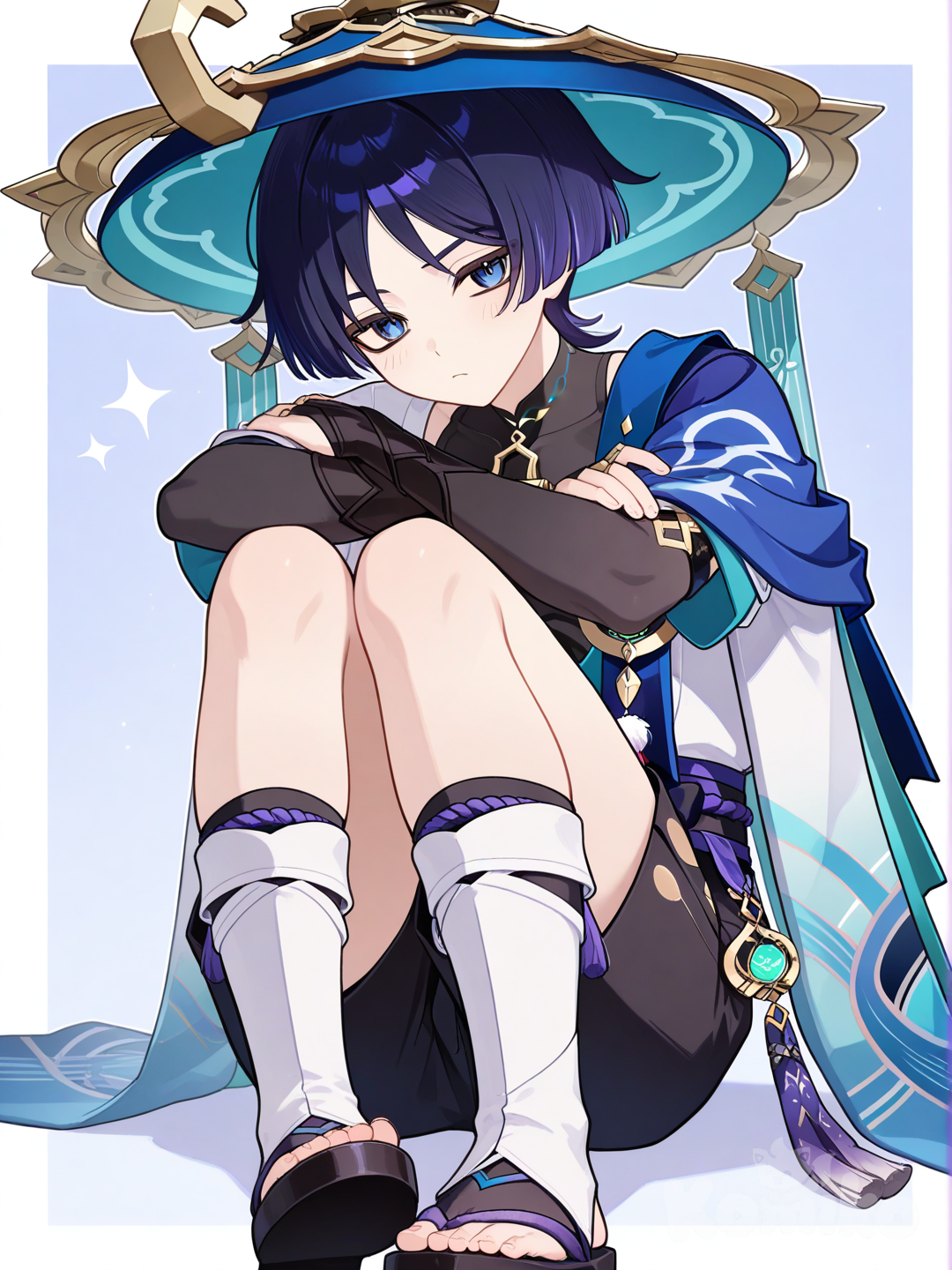 Wanderer being cute