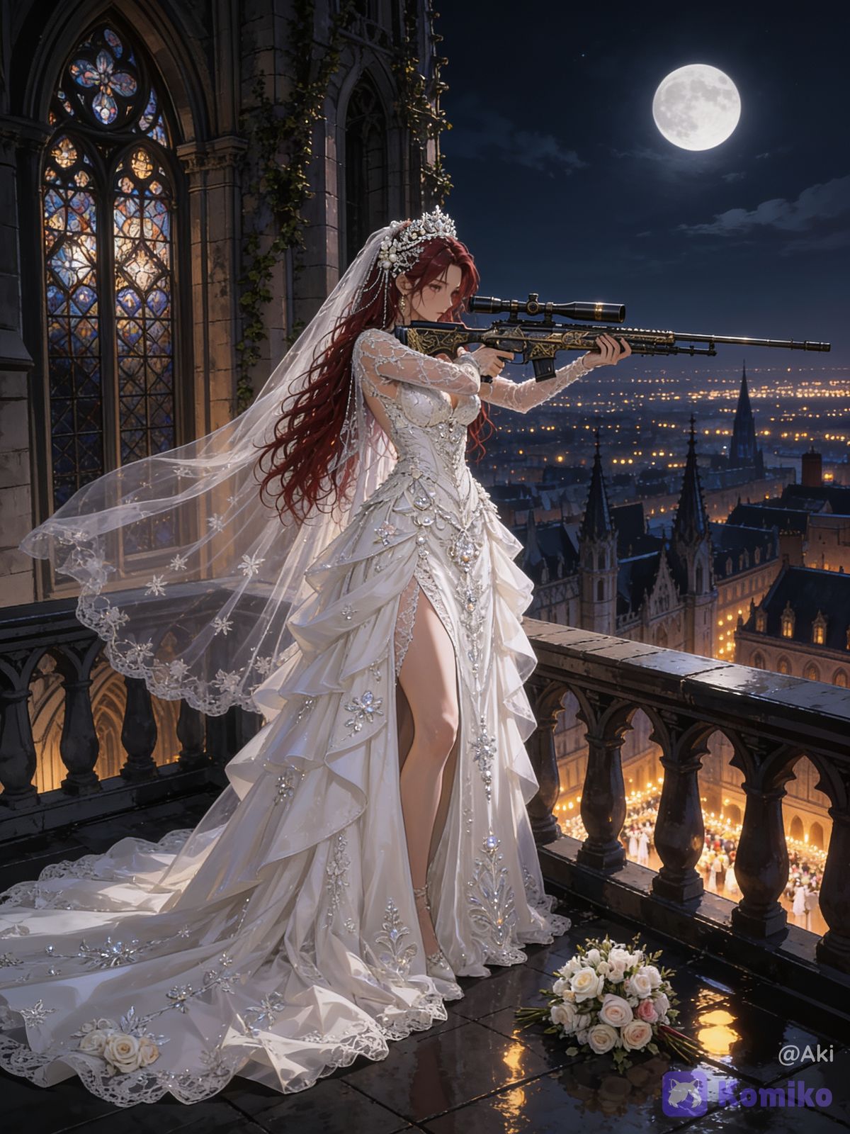 A shot before “I Do” 🥀🖤
