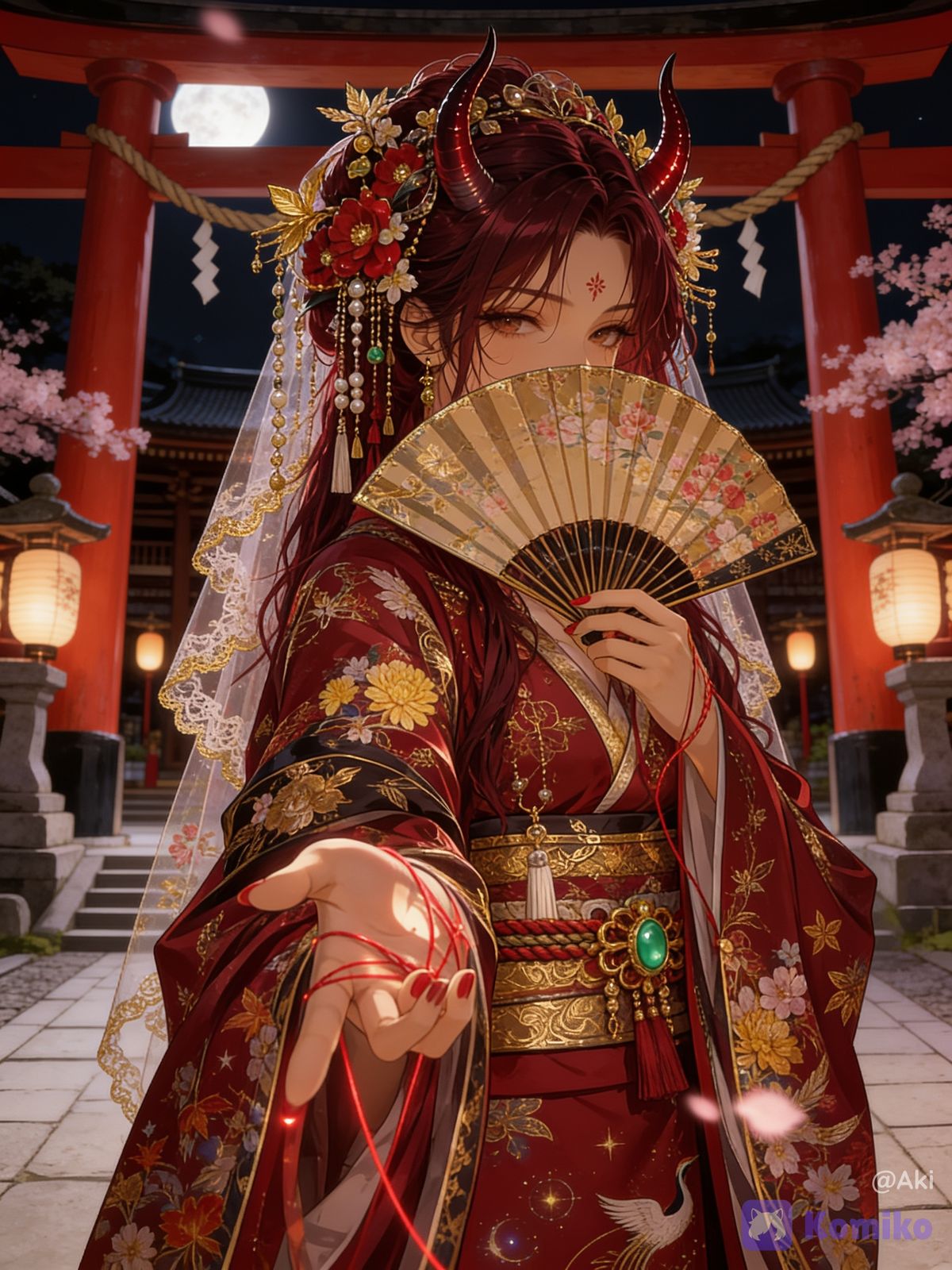 Earlier attempts (aka wasting zaps) on the Oni’s Bride. Don’t even ask me why the Oni came out like this😭💀