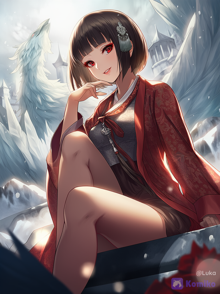 Ice Phoenix Vibes ❄️❤️