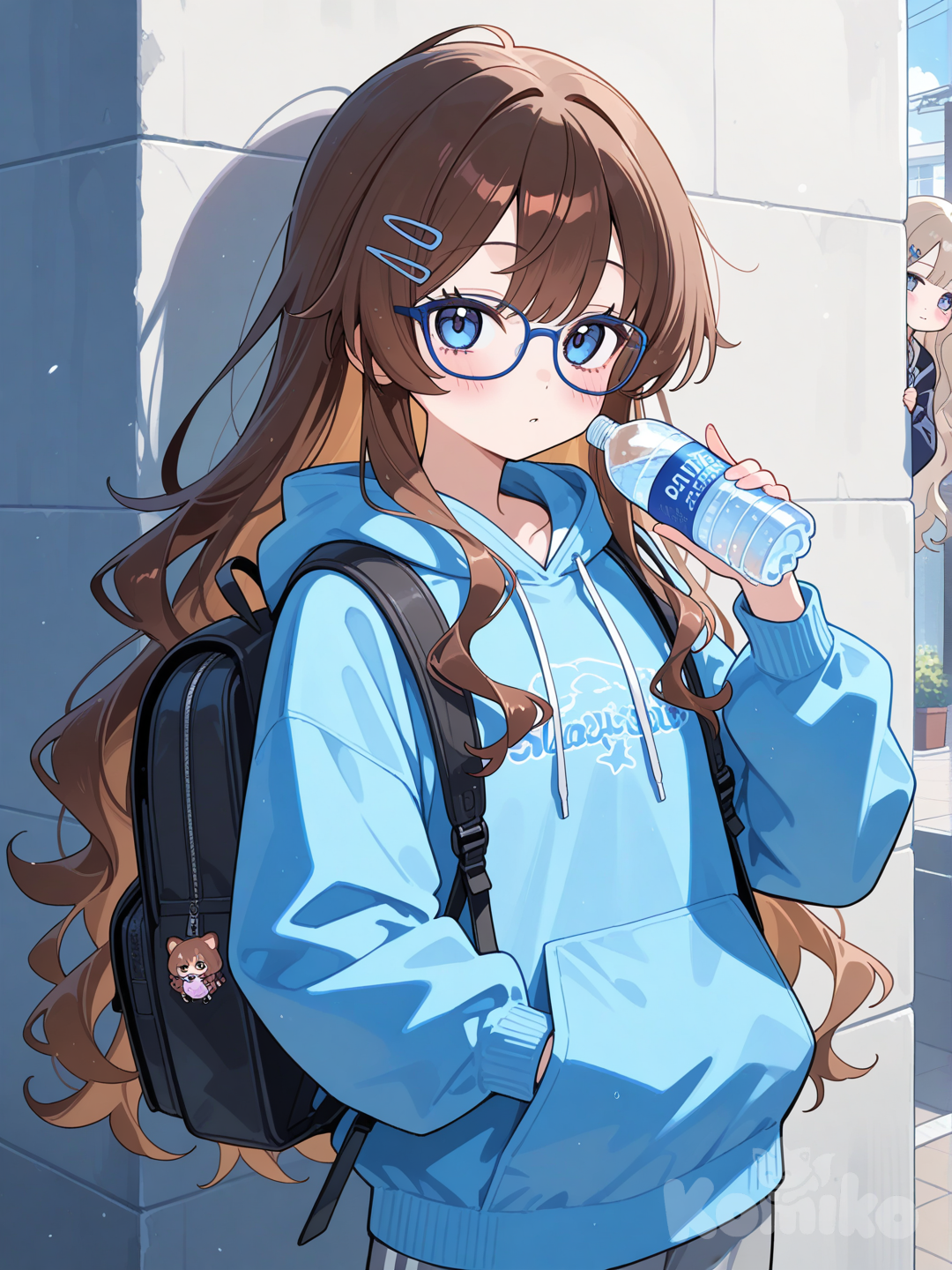 can you let me drink my water!?