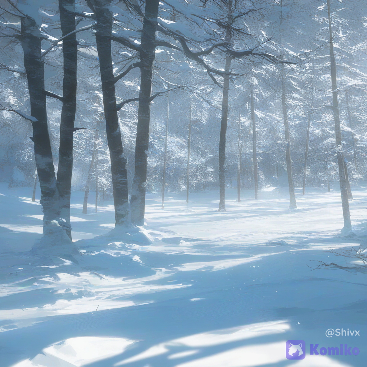 Winter forest