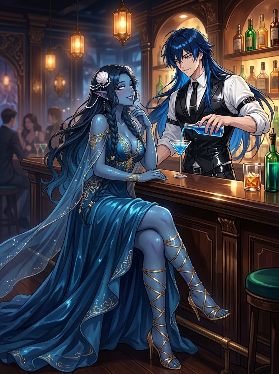 "It matches your hair!"