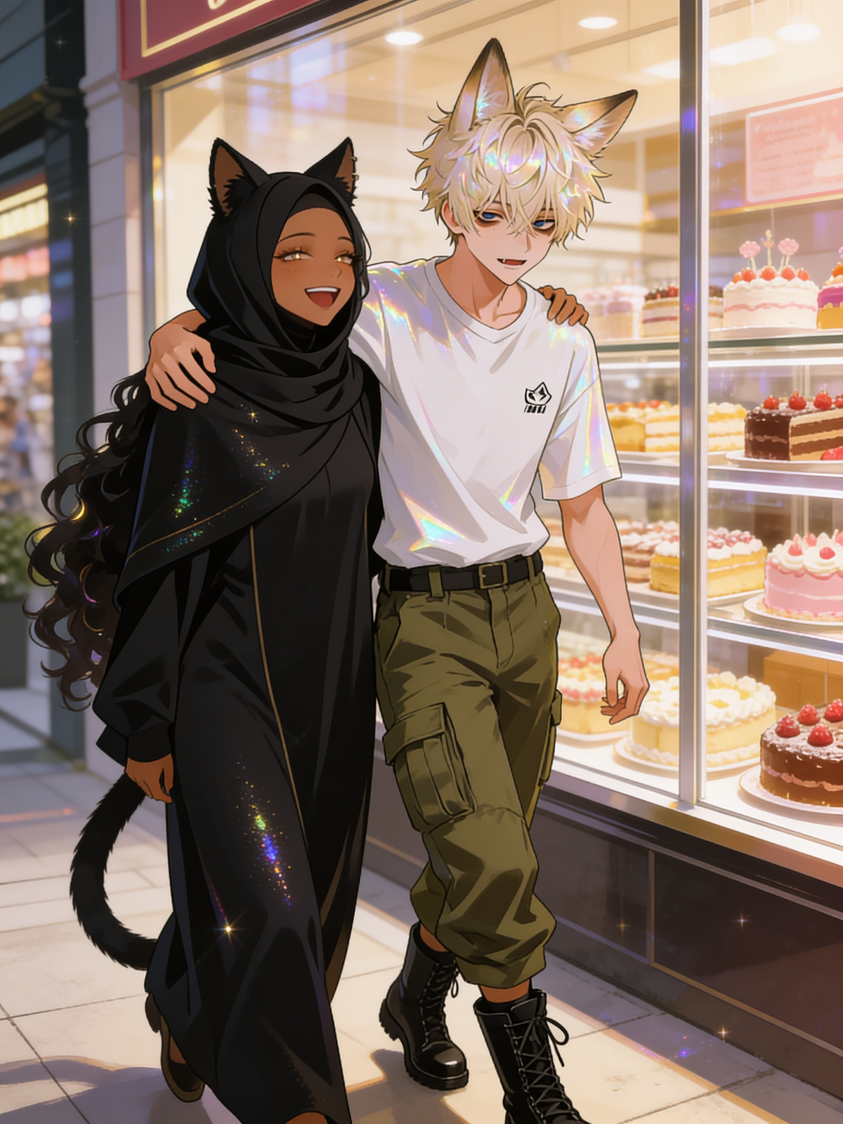 "He said he'd buy me cakes!"