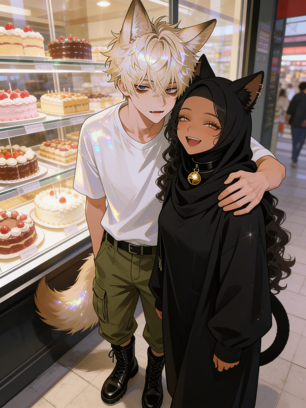 "He said he'd buy me cakes!"
