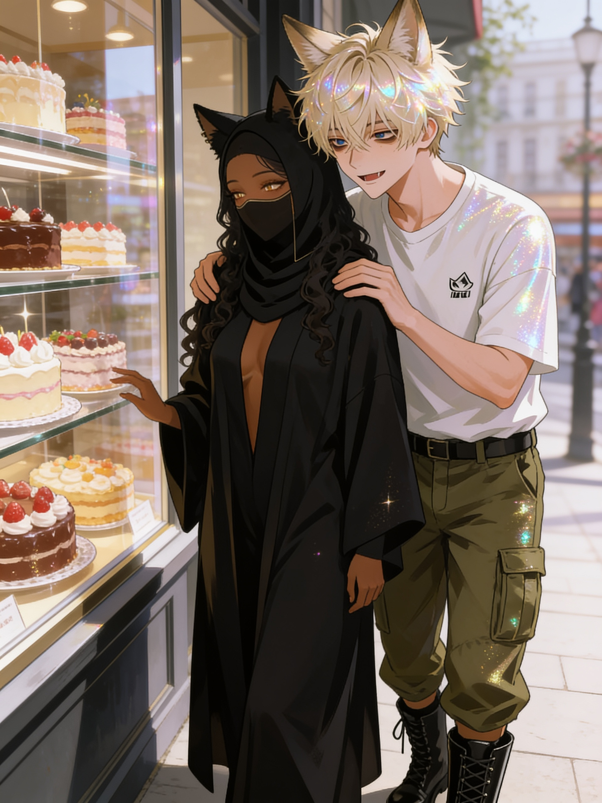 "He said he'd buy me cakes!"
