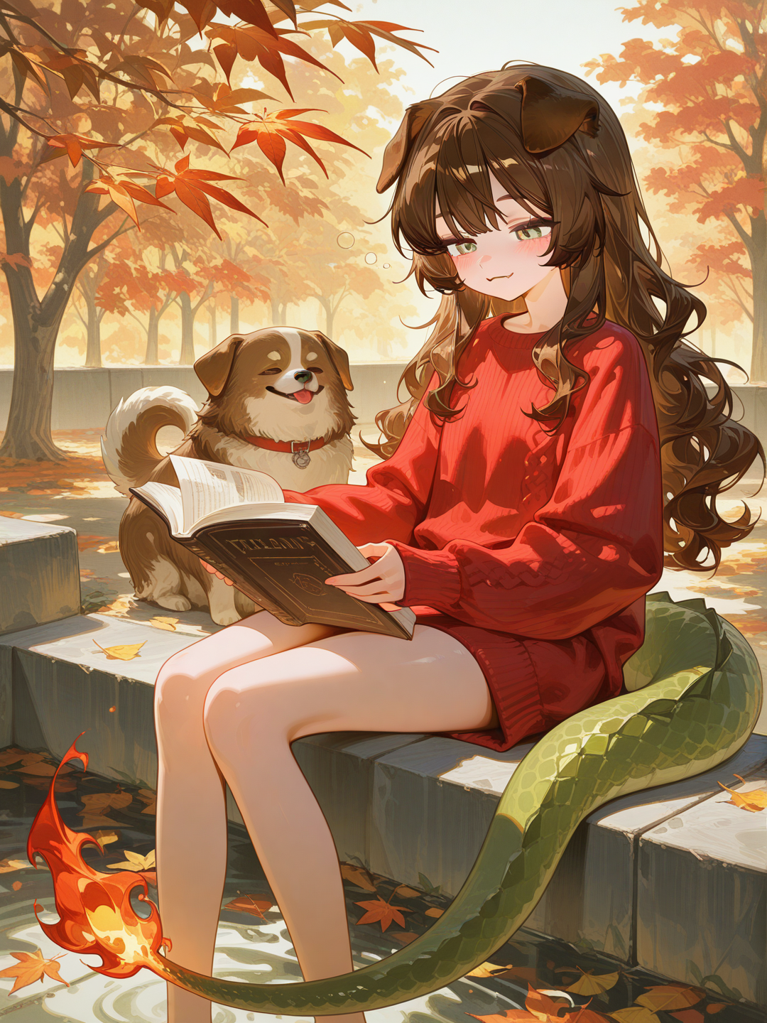 reading to friends who can't read