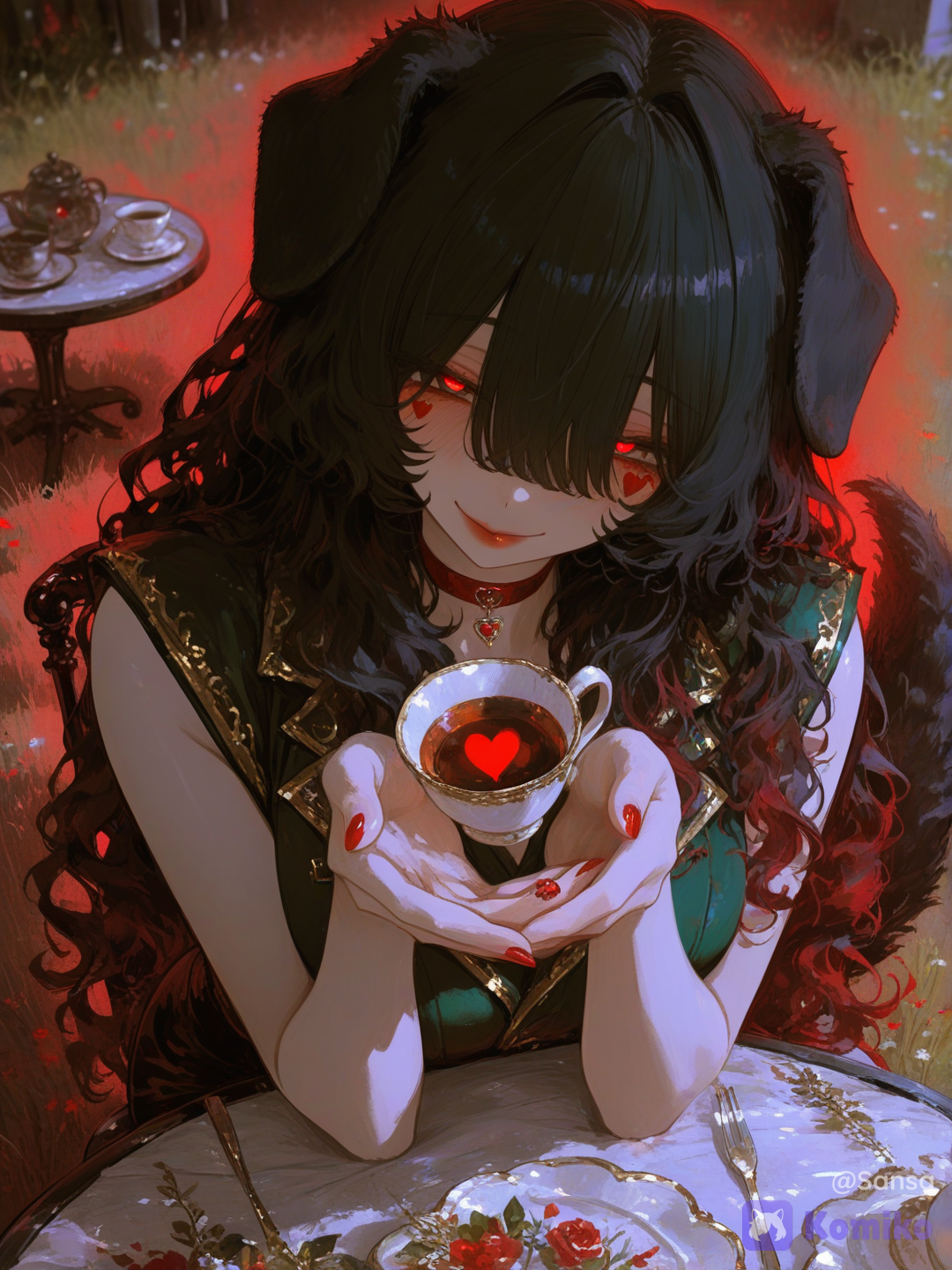 Wooof  I invite you in a tea time