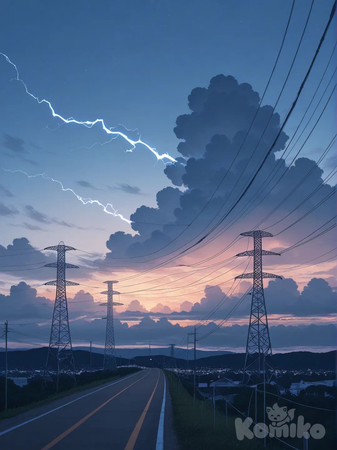 power lines