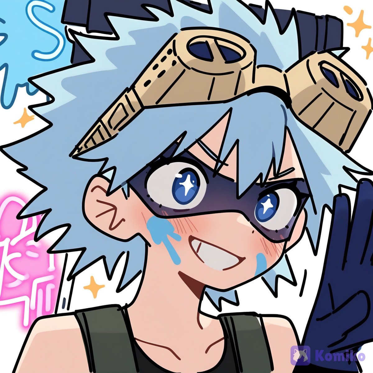 Benji says hi… What OC should I make fanart of next? 💫🌙⭐️✨