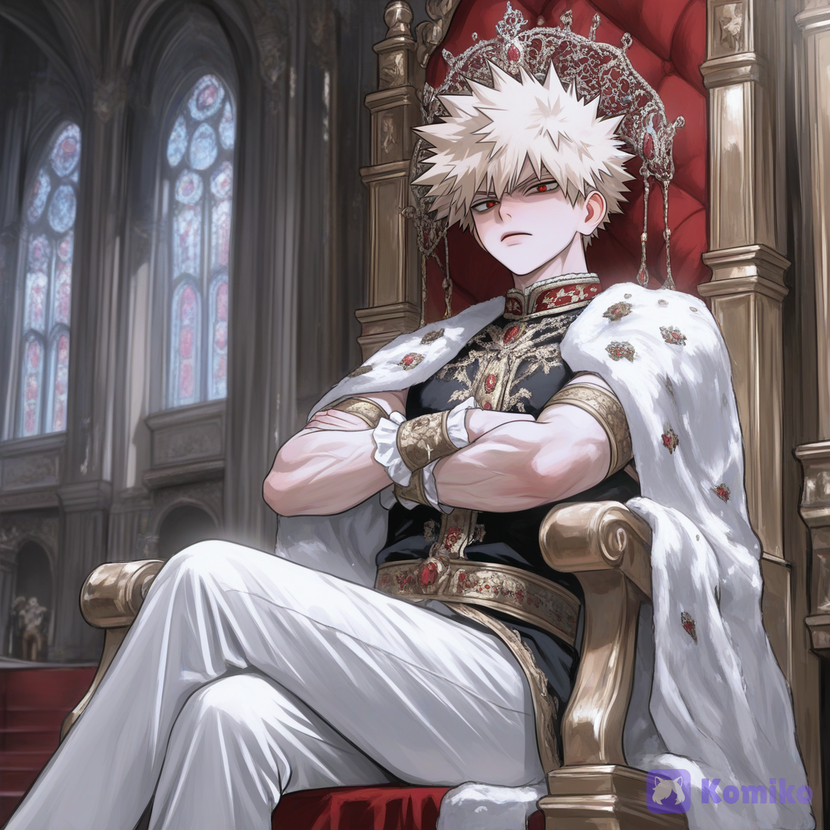 Prince Bakugo ( og by mapo tofu) 🤩✨🌟💫⭐️