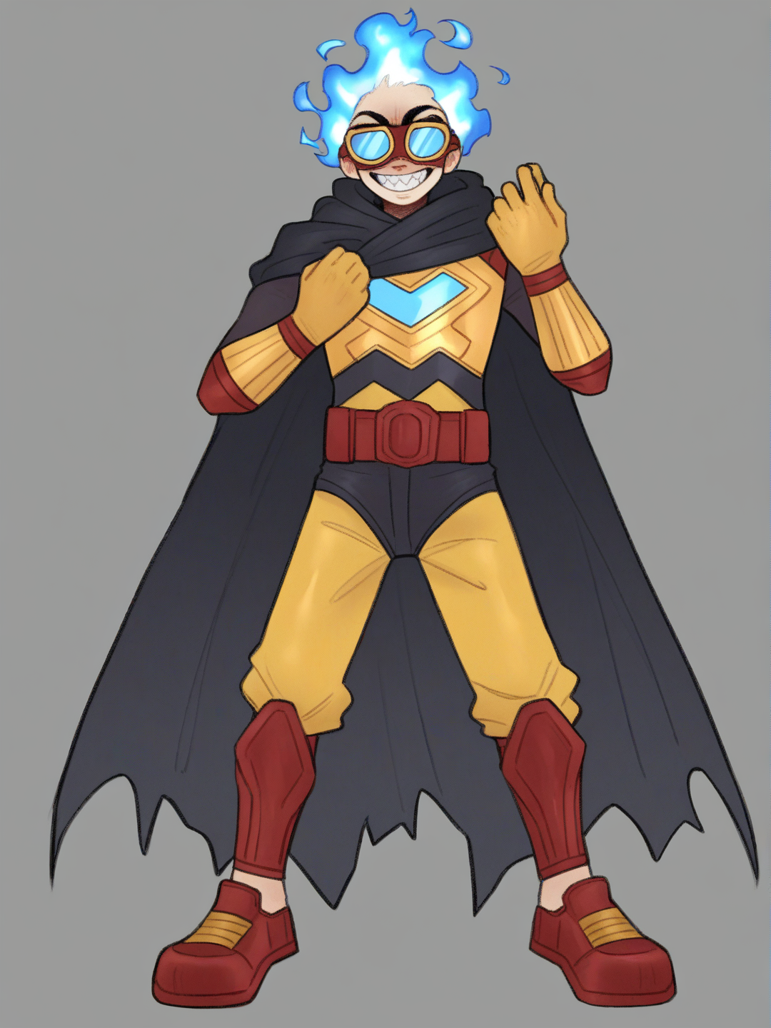 cape boy but bald ?