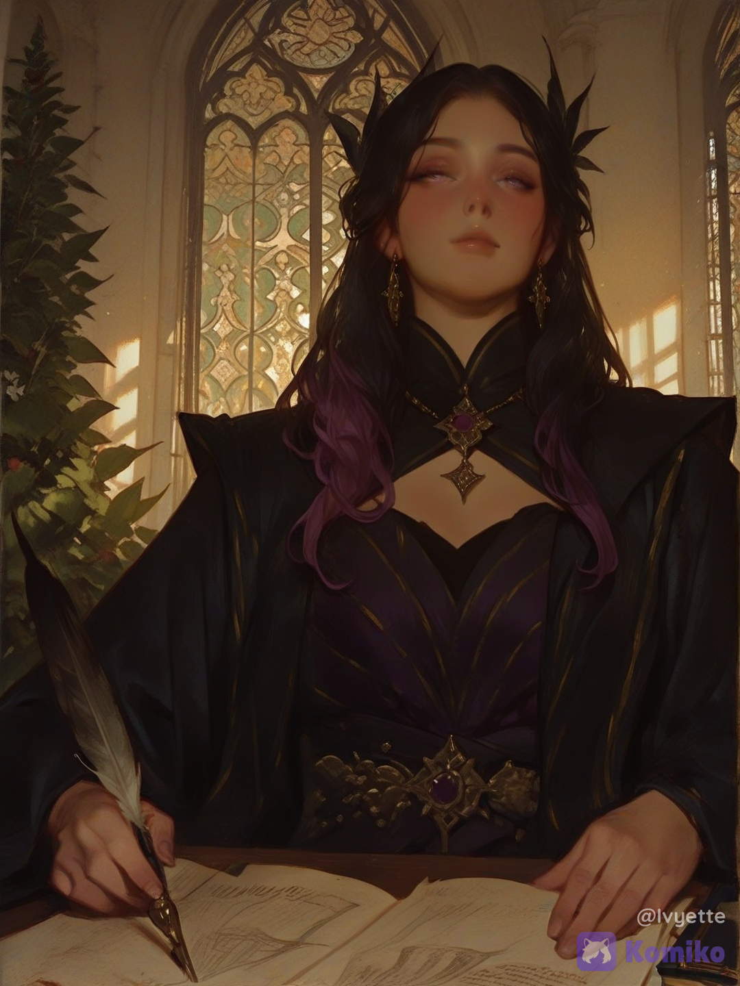 Noir Painting