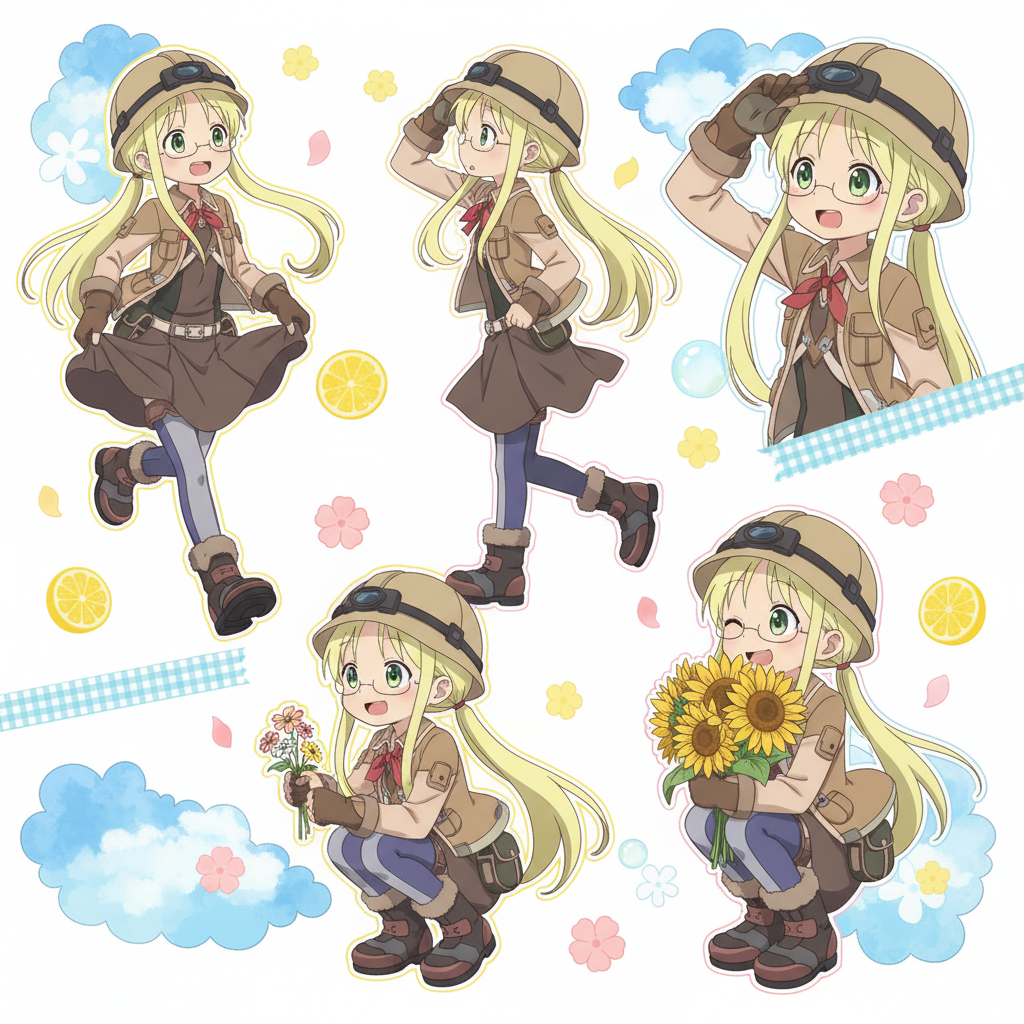 riko from made in abyss looks pretty good