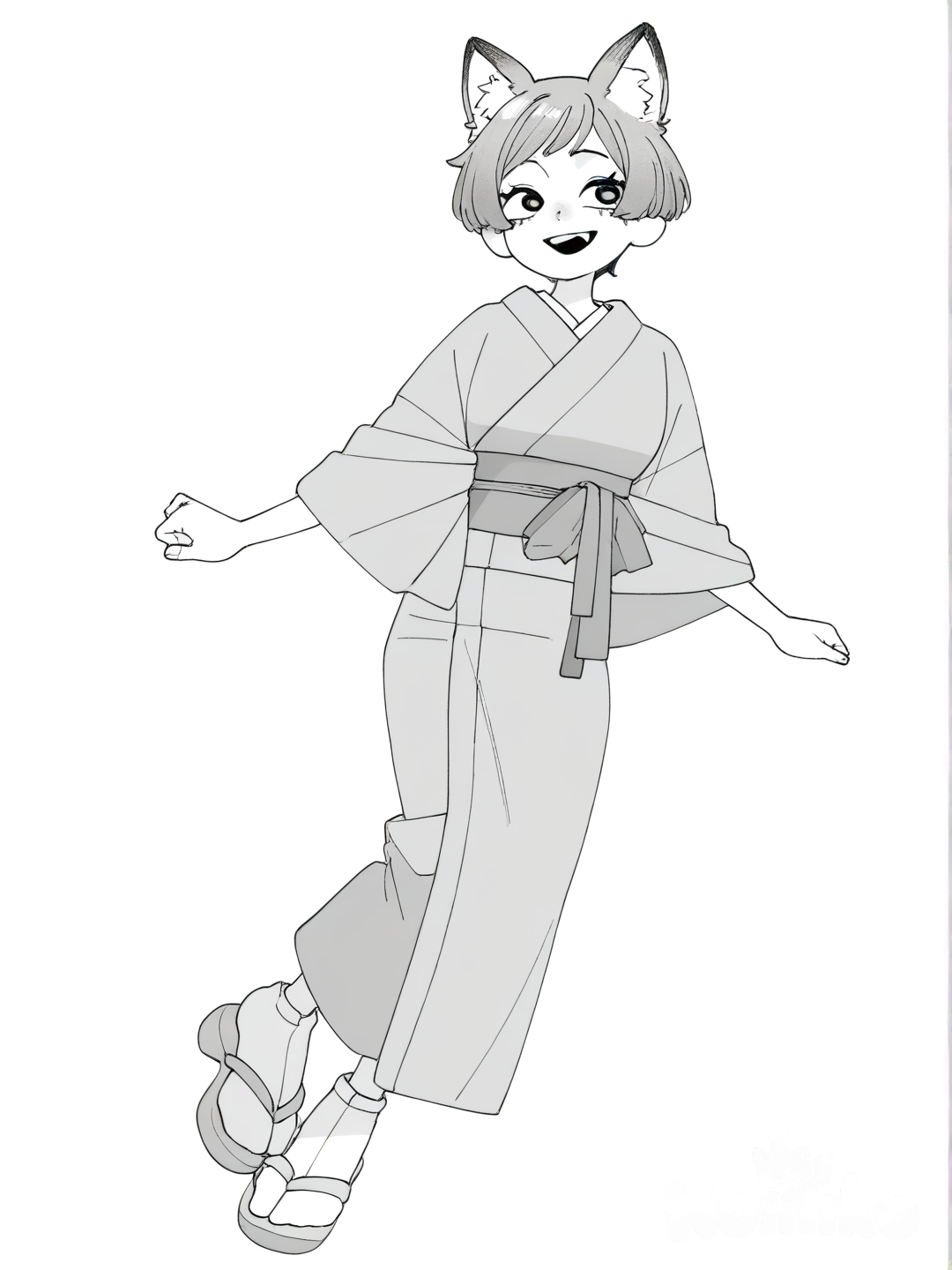 this is kiyoko my manga oc