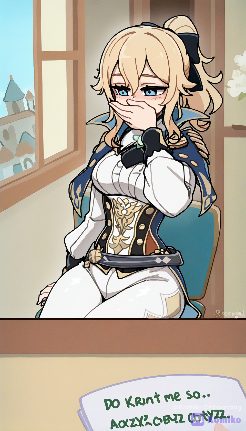 Embarrassed by the Window