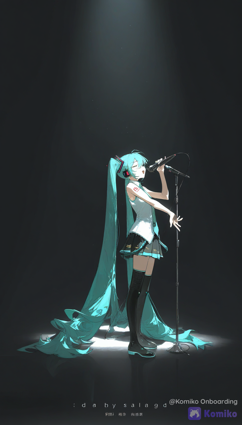 Stage Performance Pose