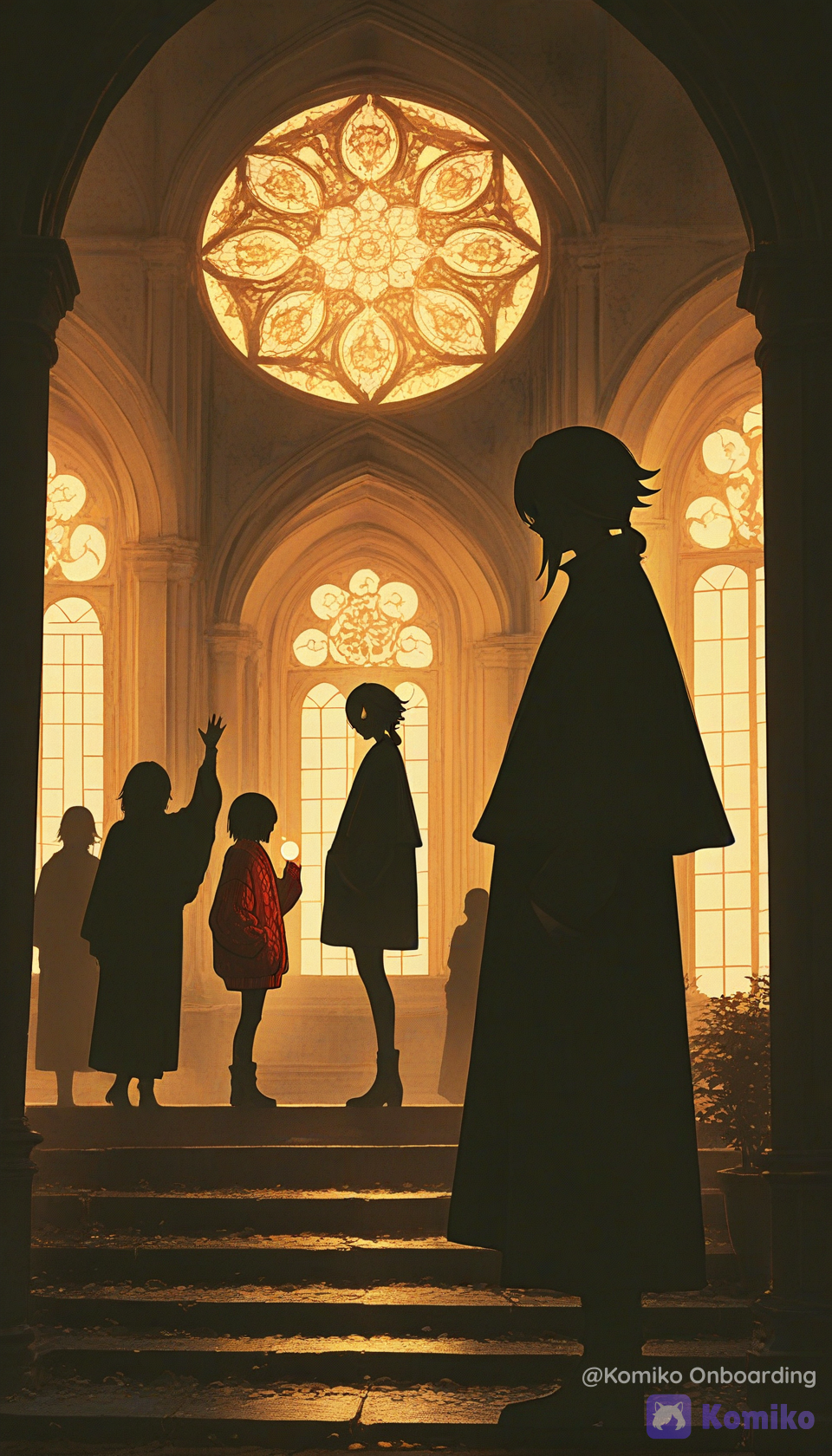 Silhouettes in Golden Light