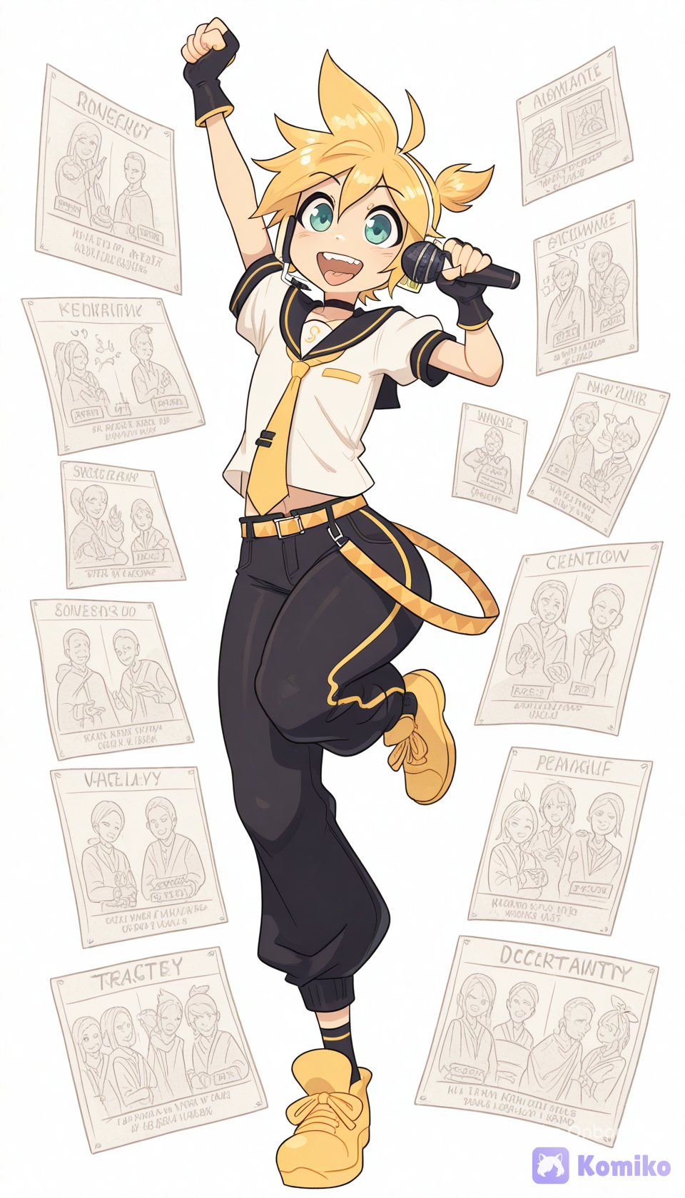 Energetic Stage Performance