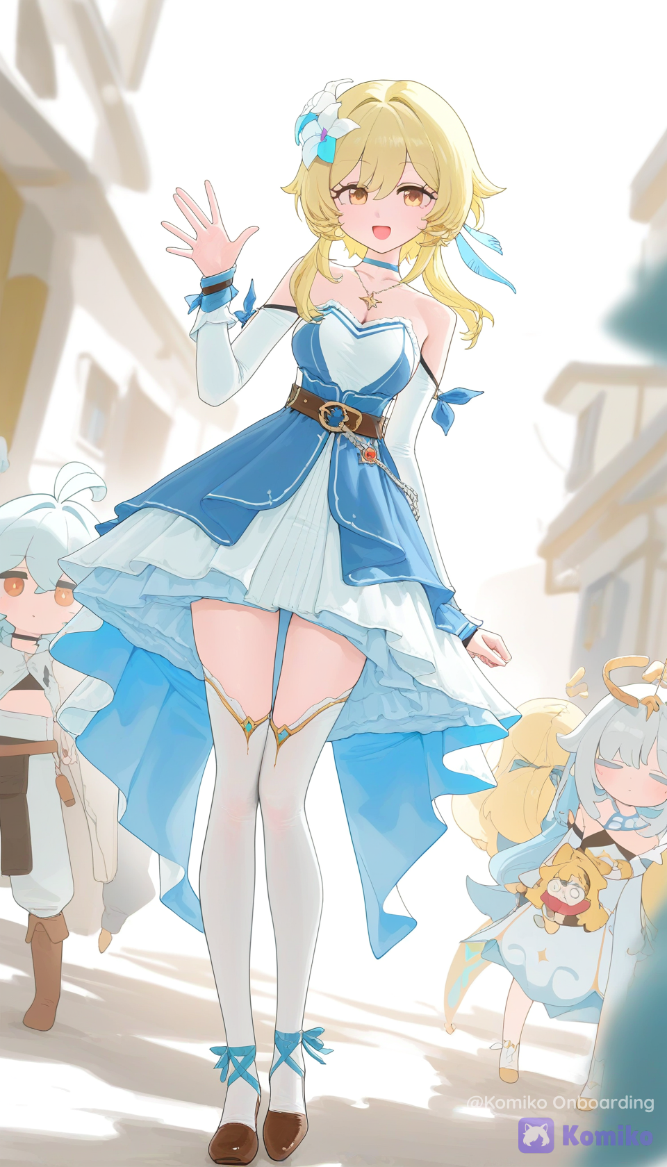 Bright Blue Summer Day