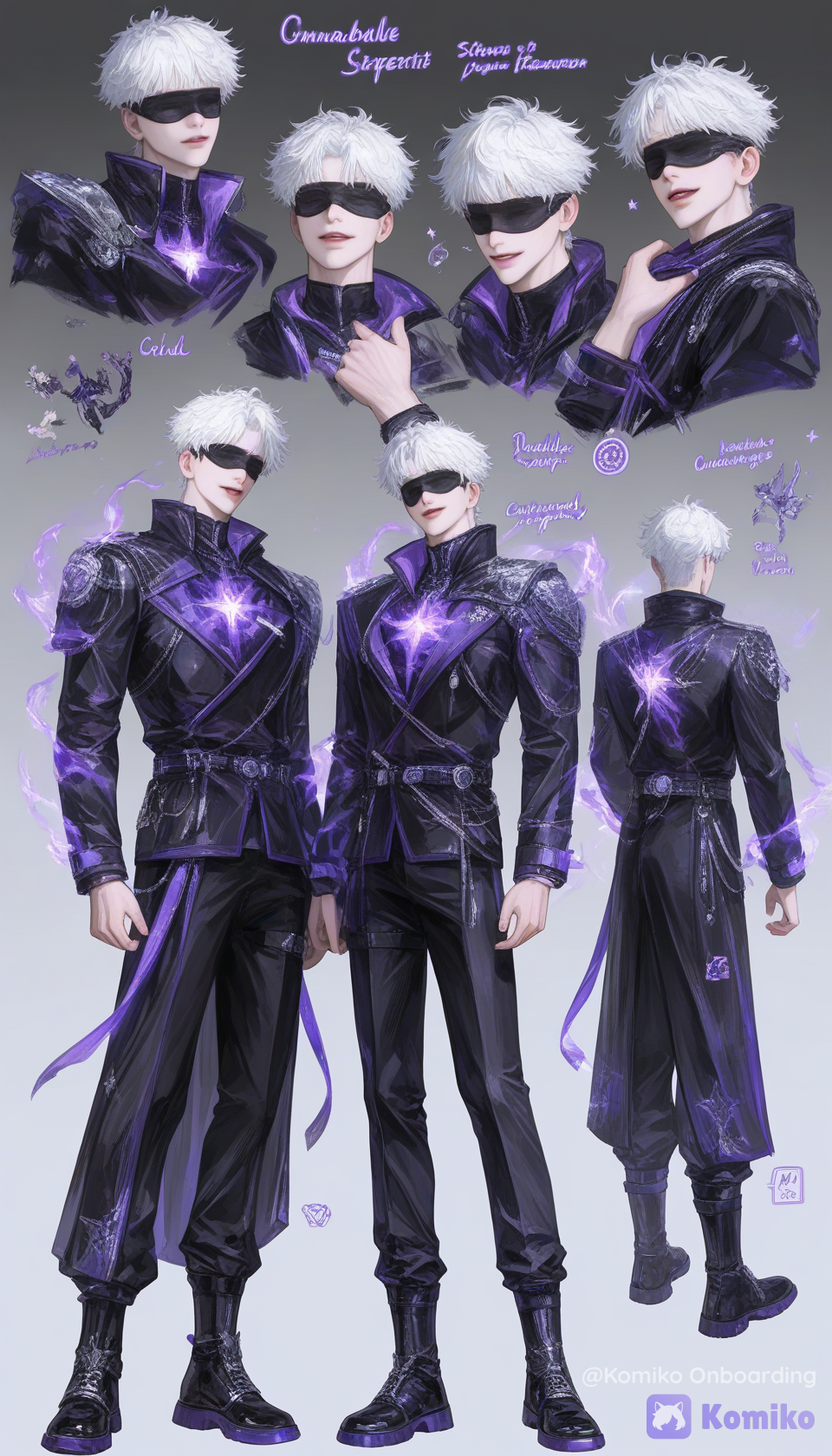 Radiant Purple Energy