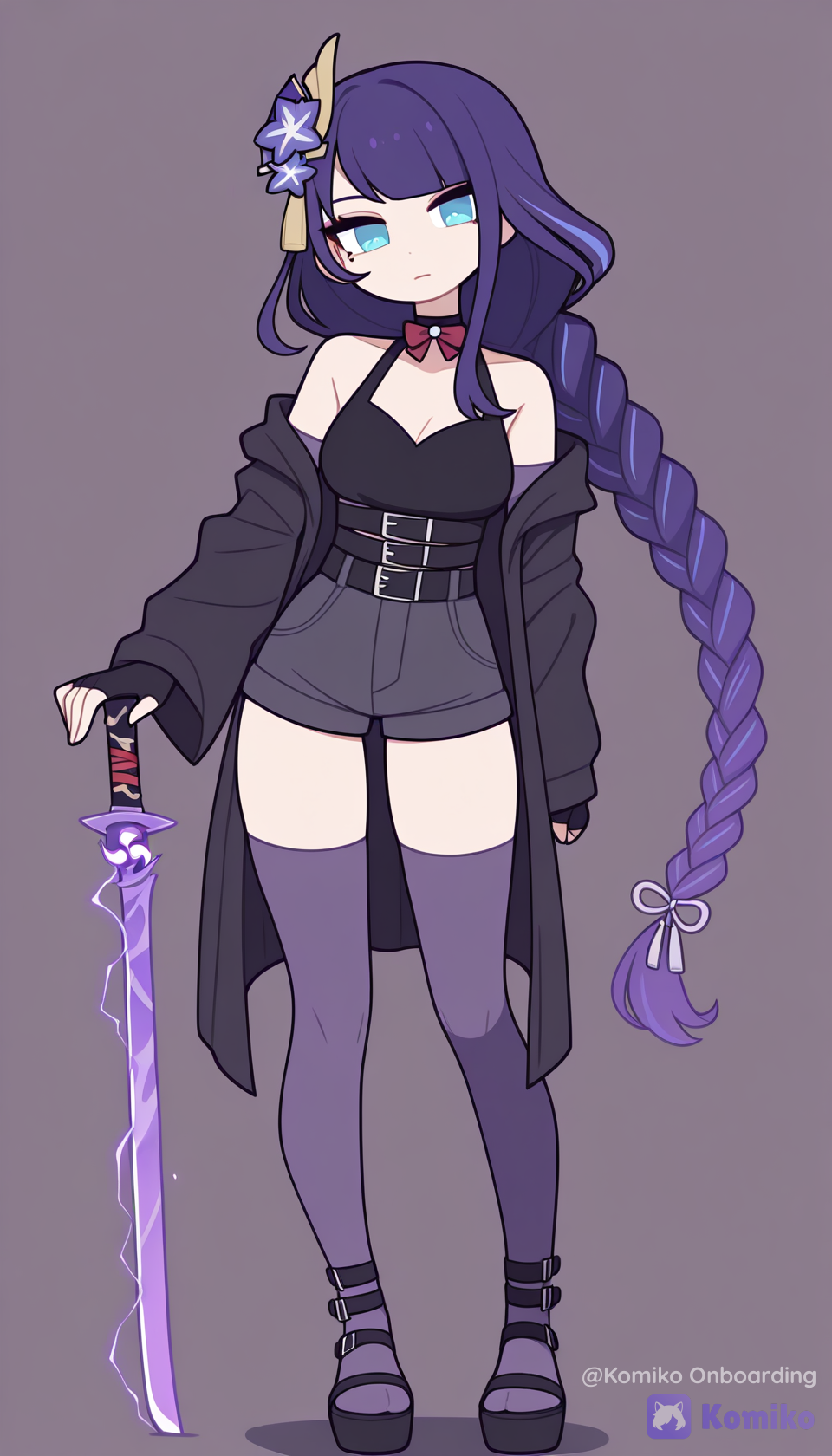 Purple Lightning Style