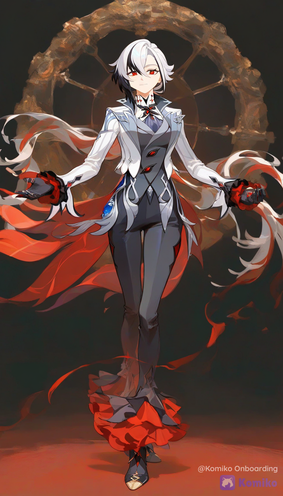 Crimson Elegance