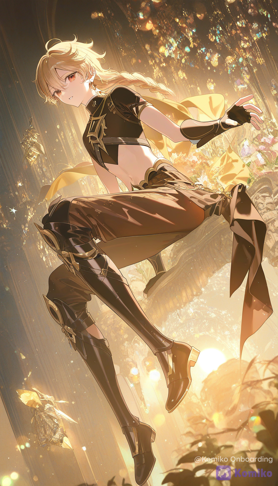 Golden Ethereal Flight