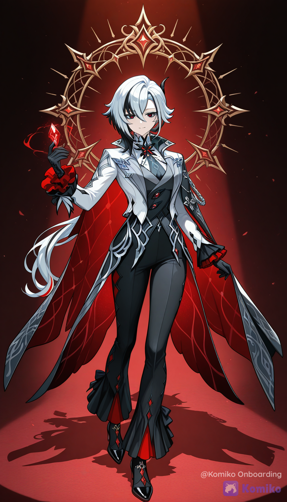 Crimson Divine Radiance