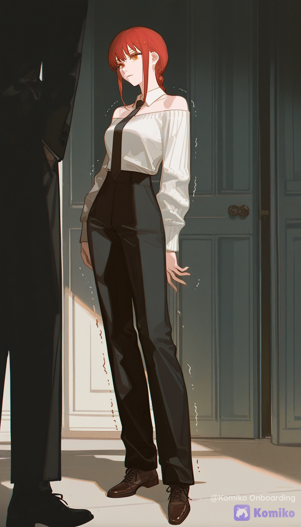 Elegant Shadowed Presence