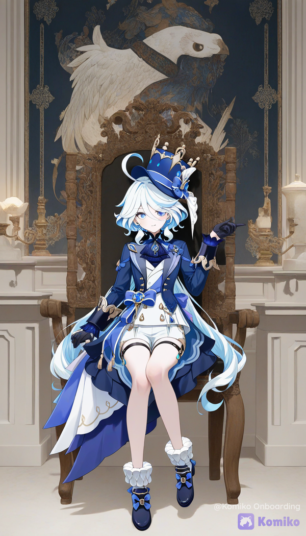 Royal Blue Elegance