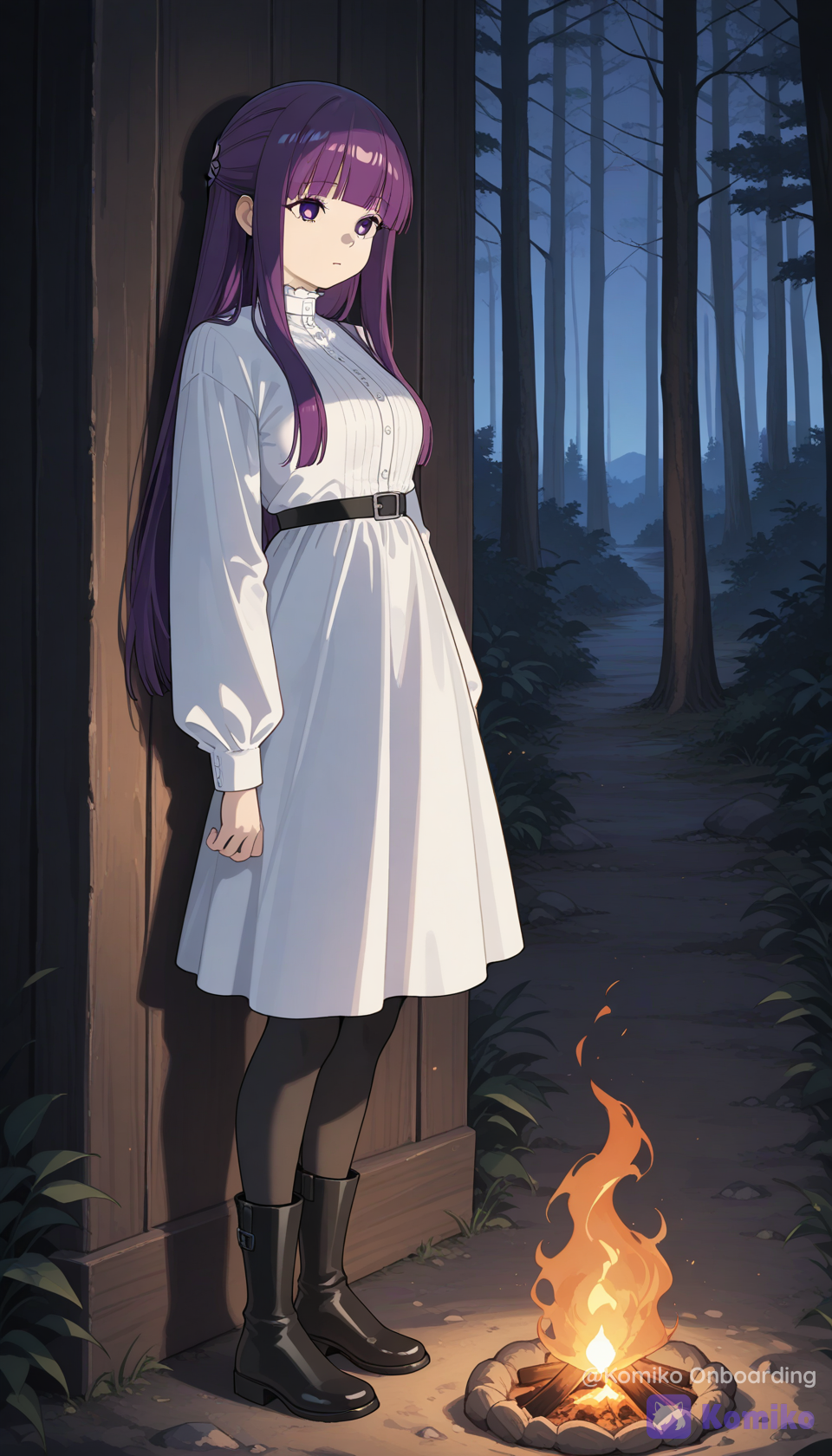 Quiet Night Forest