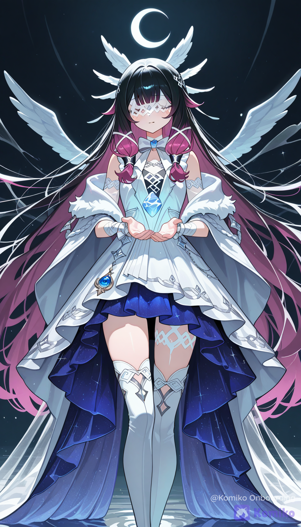 Celestial Moonlit Grace