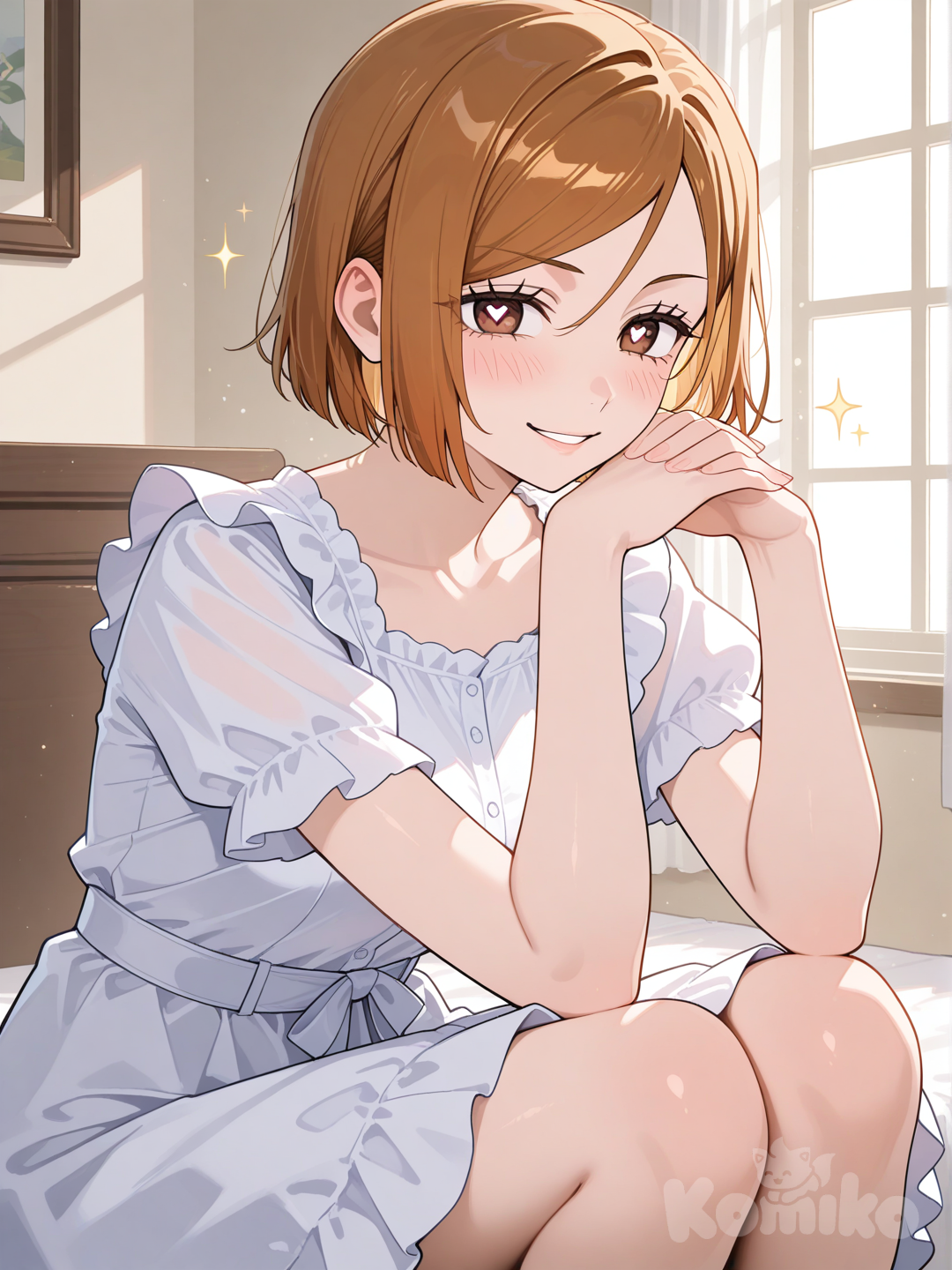 Nobara kugisaki is waiting for the most important question