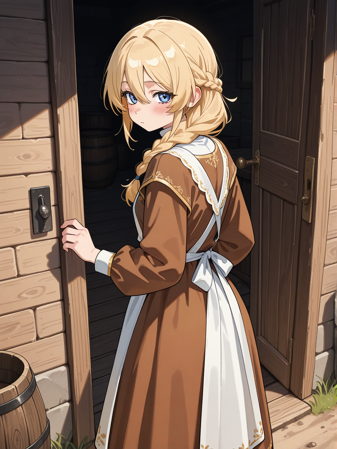  young blonde woman