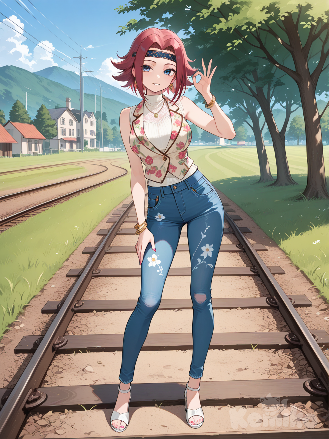 railroad tracks