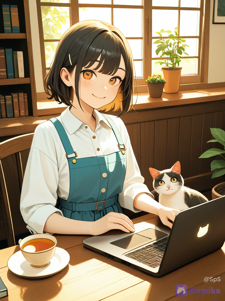 cat on the table