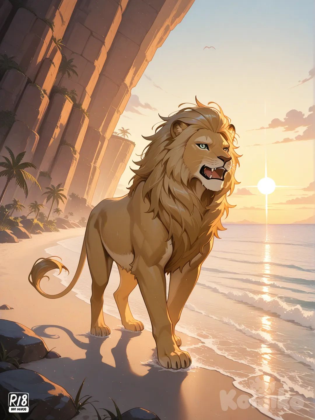El león liderazgo 