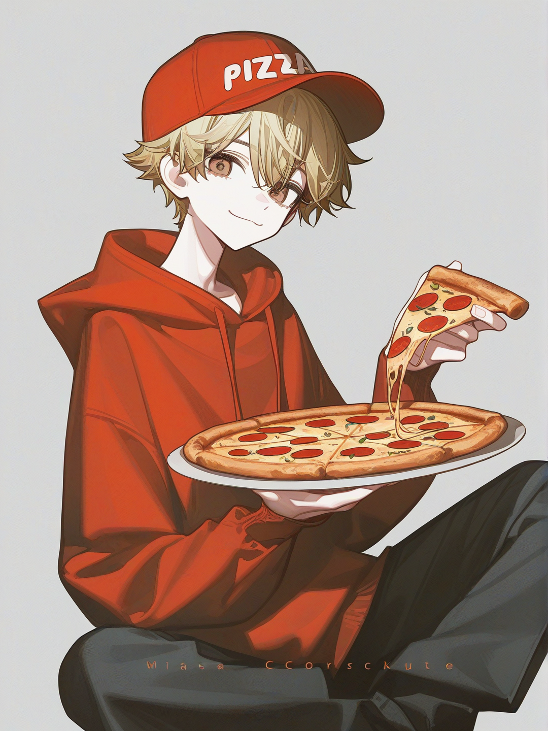 oh no , someone is imitating me.