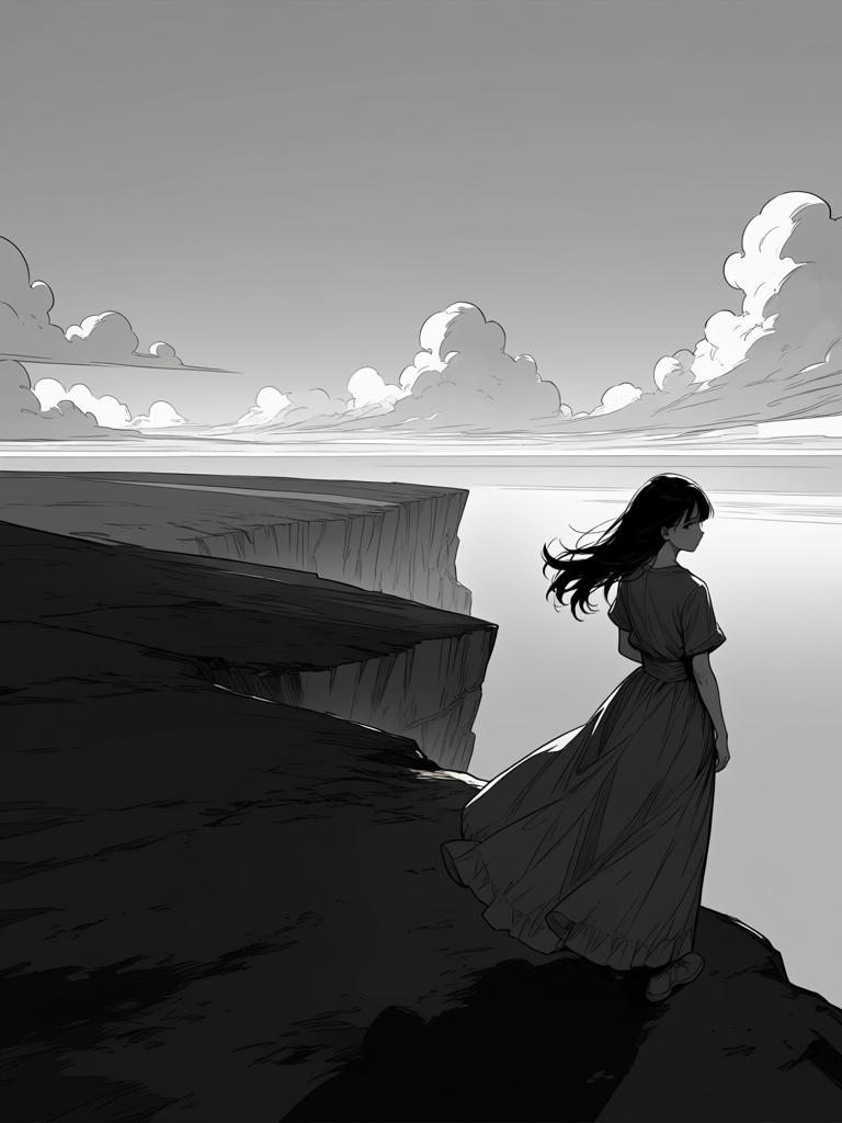 At the edge of the World