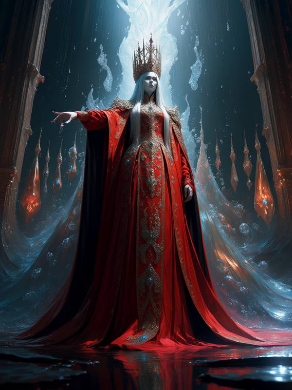 I'm your queen, for eternity!
