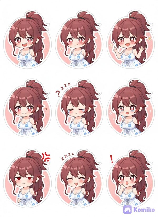 Esmeralda stickers II