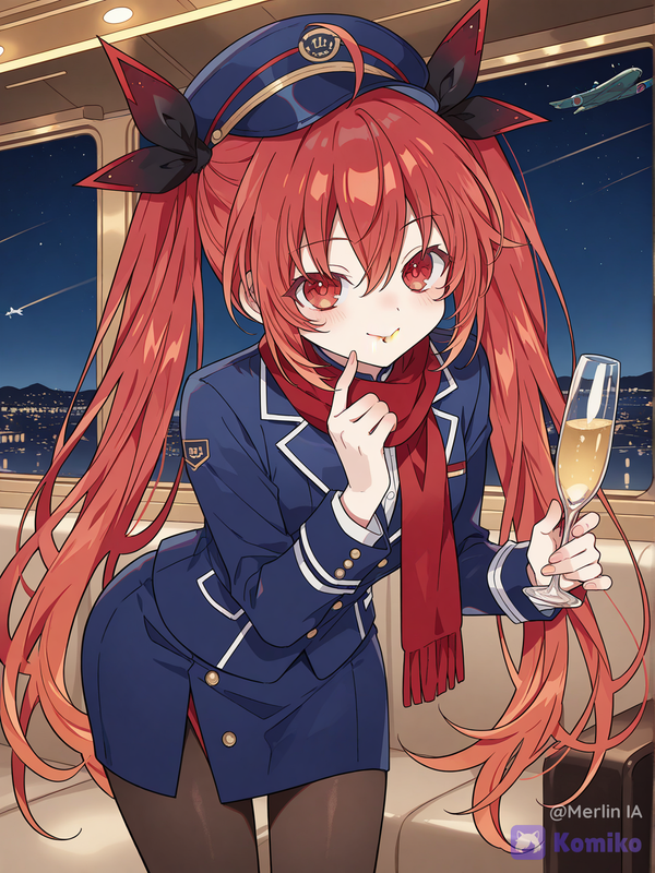Itsuka Kotori de Azafata