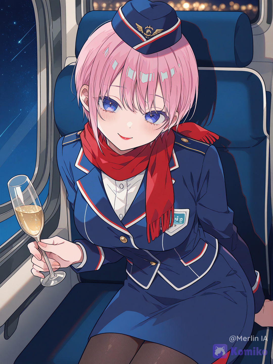 Ichika Nakano de Azafata